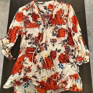 Floral blouse